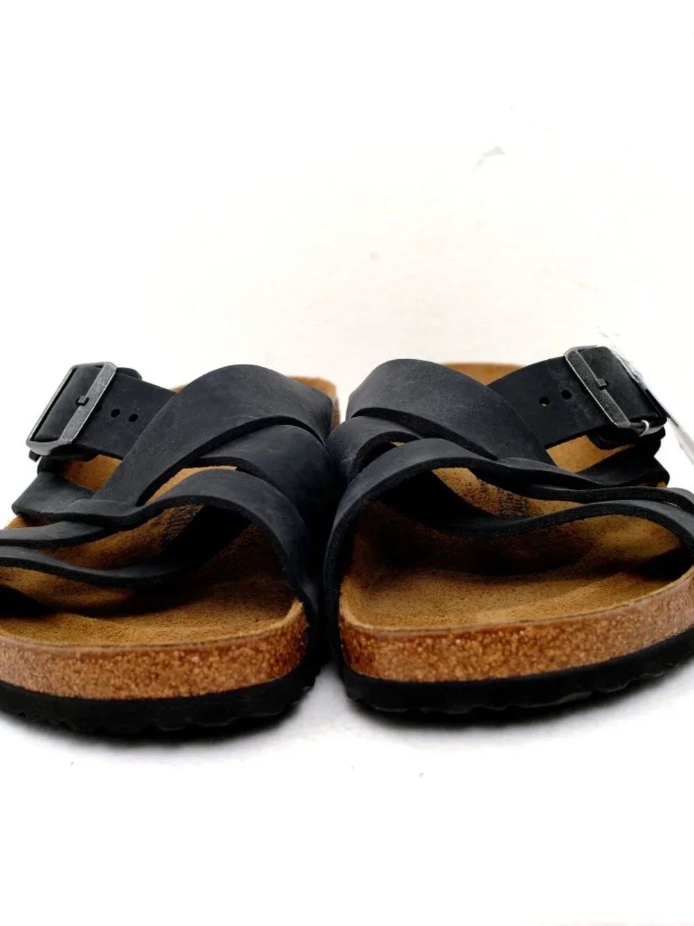 Birkenstock Lugano Soft Footbed Camberra Old Black Oiled Leather EU 46 / US 13
